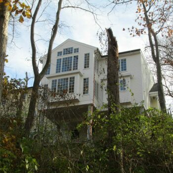 tree house from ground view