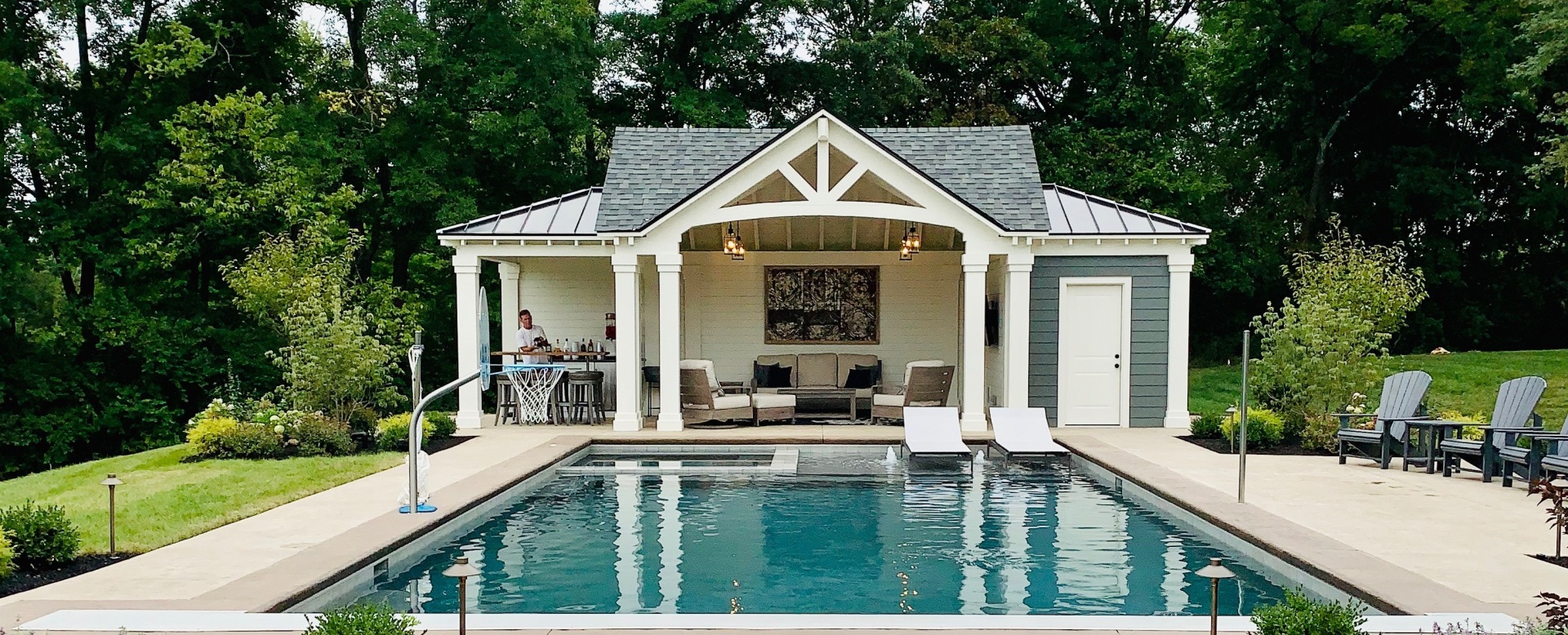Pool House Custom Built