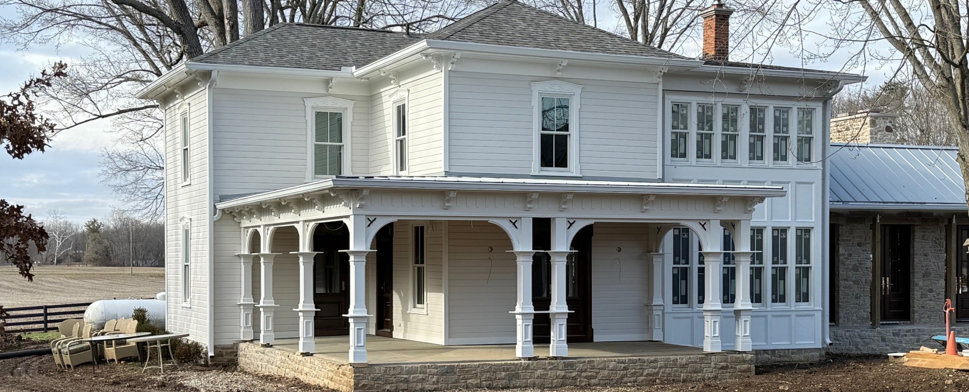 1882 Victorian Porch Expansion