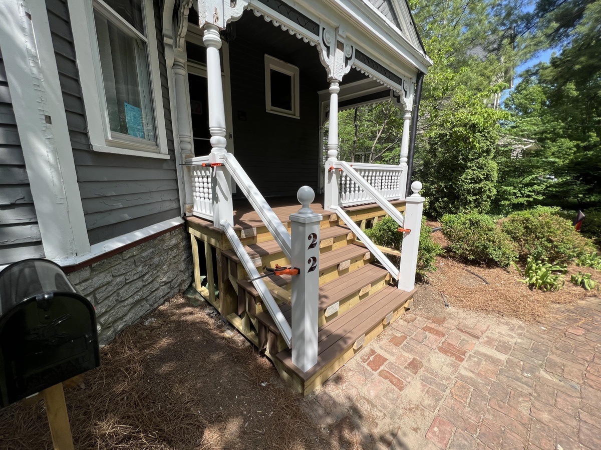 Victorian porch repair