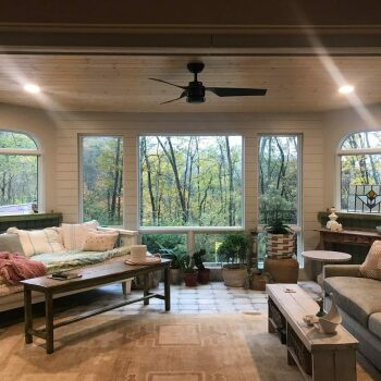 indoor patio living room