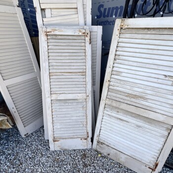 African Mahogany 1938 Shutter Replication